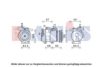 KIA 977012F130 Compressor, air conditioning